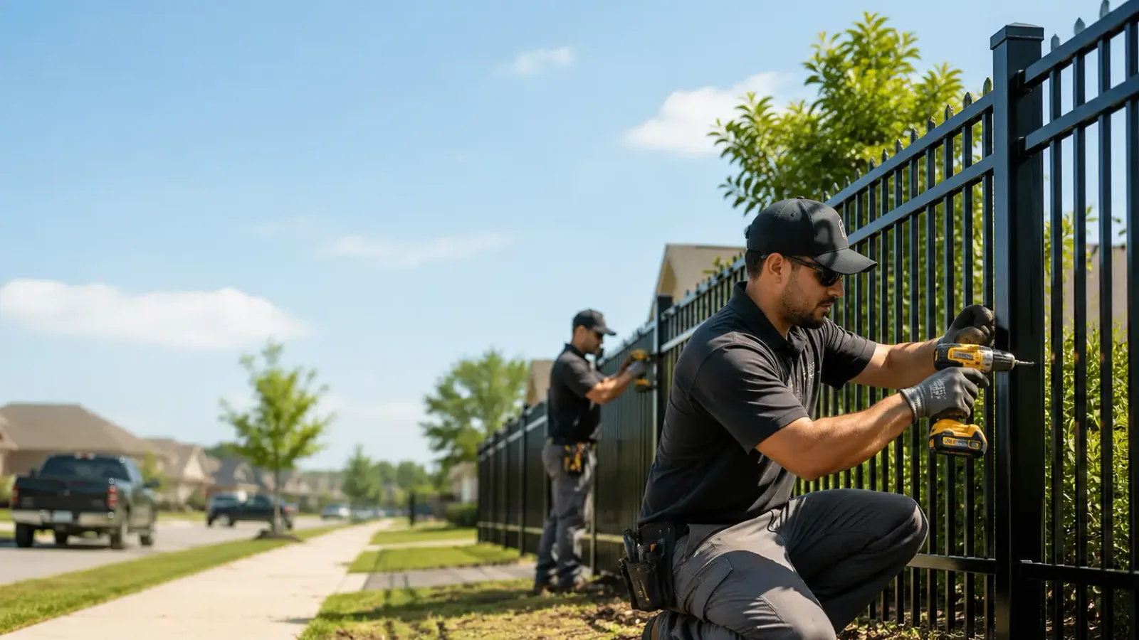 Metal Fence Installation in Niantic, CT
